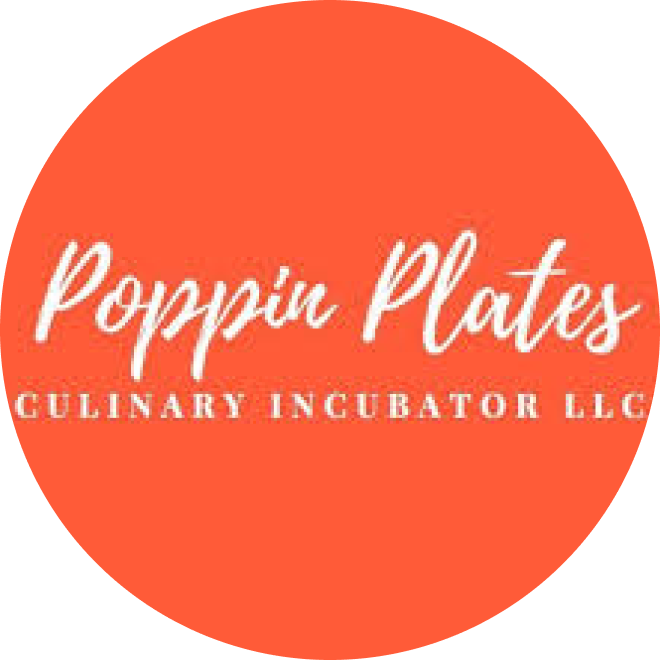 Poppin plates logo
